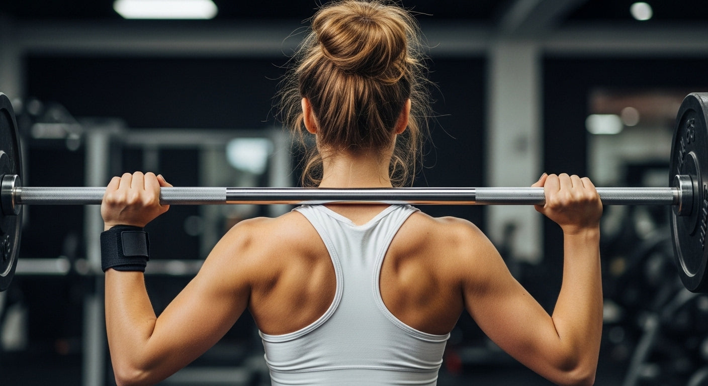 Healthy woman at the gym