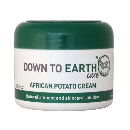 Down To Earth African Potato Cream. Natural ailment an skincare solutions.
