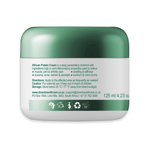 herbal organic natural cream anti-inflammatory antioxidant healing